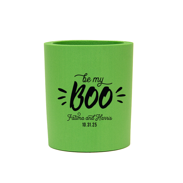 Our custom Neon Green Flat Can Cooler with Matte Black Ink Cup Ink Colors couldn't be more perfect. It's time to show off your impeccable taste.