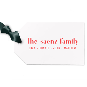 Put your Family name, together with the family members on it and you are good to go! This would be a wonderful way to surprise your closest ones. They will love it! 