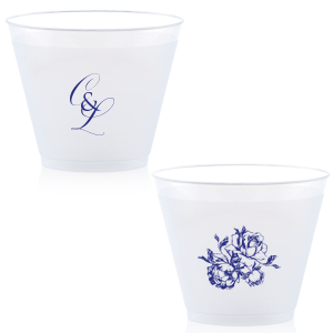 Gothic Glam Initials Frost Flex Cup