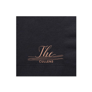Elevate your home or event with the Family Legacy Lines Napkin, where artistry meets lineage. Pairing your family name with abstract lines symbolizing the strength of your roots, this towel merges modern design with a sense of heritage and hospitality.