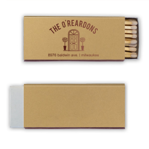 New Hot personalized Matches are here, with your family name and the front door of your apartment! Doesn't it sound like a perfect decoration for your home? Get it today! 