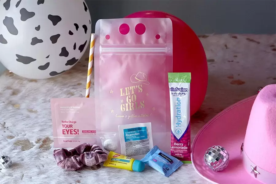 bachelorette hangover kit 