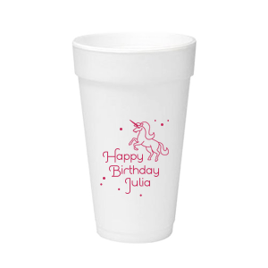 Cheers to 30 Years Birthday Foam Cup #1398 – SipHipHooray