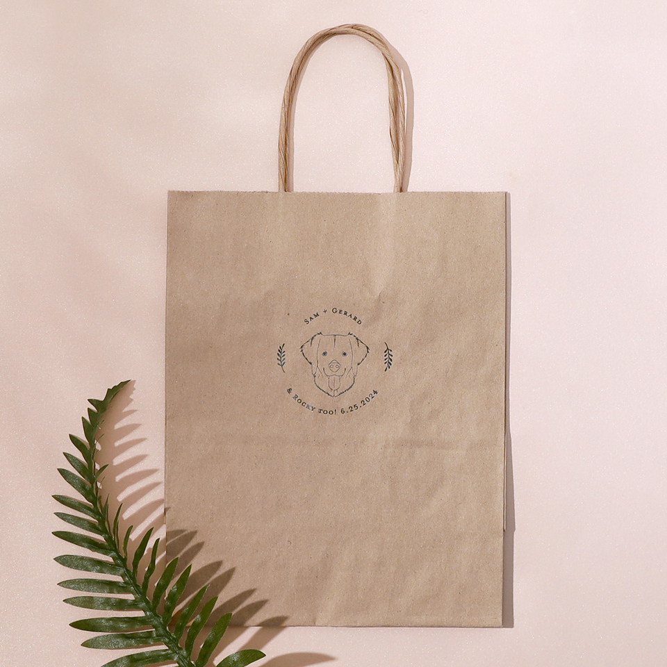 And The Dog Leaf Frame Bag