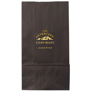 Rose Gold  Black Custom Chip Bags Personalized Favor Bag Candy Bag Party Bag Sweet 16 Popcorn Bag