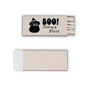 Feel the magic of the Witchy Cat Match! More cute than creepy, this design featuring a chubby black cat is ideal for lighting séances or scented candles in your home. Perfect for anyone with a feline familiar!