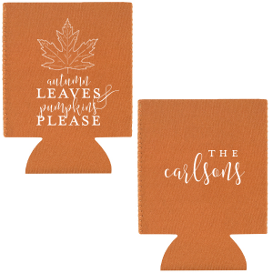 Autumn Leaves Can Cooler