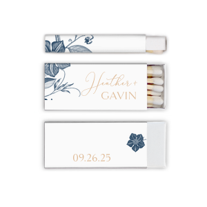 ForYourParty's elegant White Riviera Custom Photo Matchbox with Matte Kraft/Latte Ink Digital Print Colors can be personalized to match your party's exact theme and tempo.