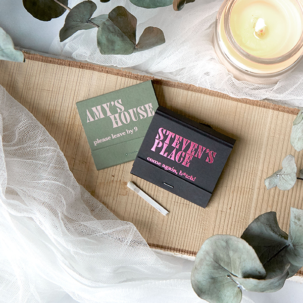  Come Again To My Place Matchbook