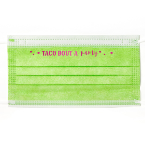Taco Party Face Mask
