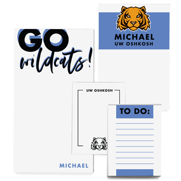 Go College! Notepad Gift Set