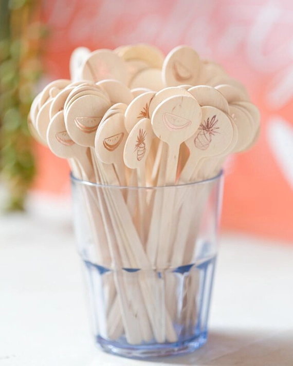 Personalized Cocktail Stirrers