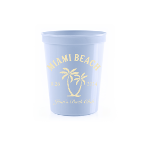 Bachelorette Beach Party Palm Breeze Cup