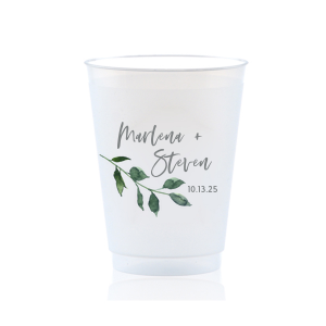 Winter Garden Florida Design 16oz Orange Frosted Glass Can Cup – The Water  Lily Co