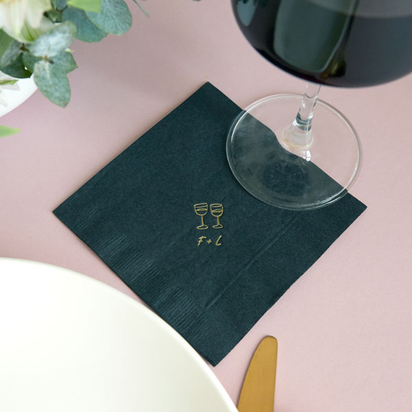 minimal wine glasses cocktail