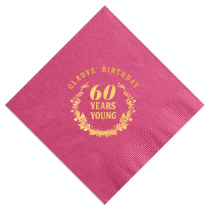 Birthday Napkins, Custom Birthday Napkins, Guest Towels, Birthday Cocktail Napkins, 50, 30, 25 Birthday buying Napkins, Party Napkins