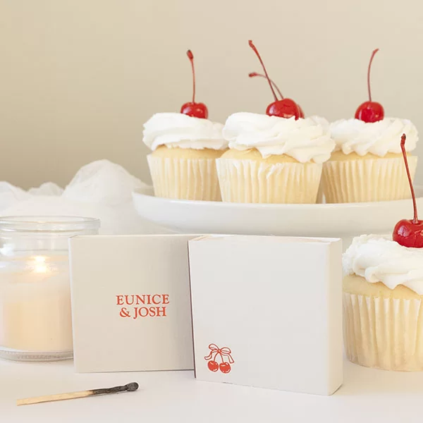 Cherry Pair Matchbox 