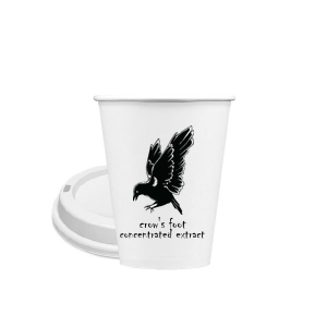 Sneak a taste of the witch's brew with the Crow's Foot Cup. Featuring a simple and classic design sure to be a hit at any Halloween event at home or in the office. 
