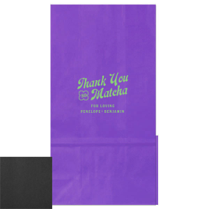 Personalize the Thank You So Matcha Bag for your upcoming event! Whether you are throwing an anniversary party or wedding, this bag is a great way to thank your guests.