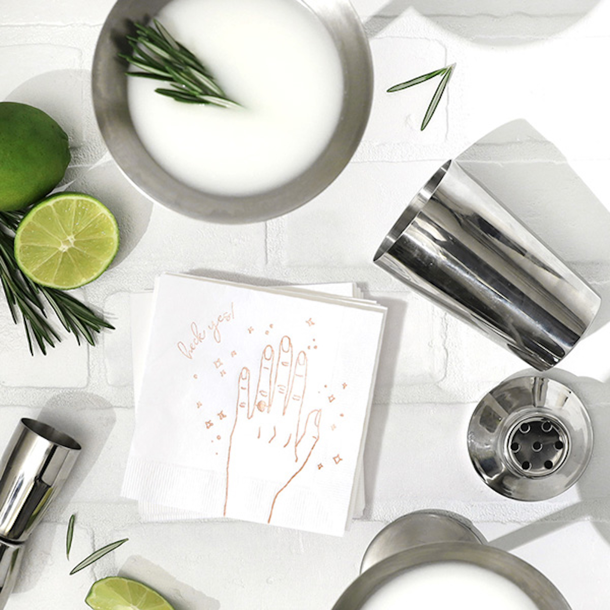 Heck Yes party ready napkin packs