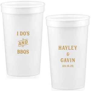 Our custom Cup with Gold Ink Cup Ink Colors has a Accent And 7 graphic and is good for use in Accents, Words, Wedding themed parties and will make your guests swoon. Personalize your party's theme today.
