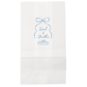 Showcase your love and devotion with the Swan Lovers Bag. The customizable gift bag is available in a wide variety of styles and colors, making it easy to personalize. Perfect for weddings, engagements, anniversaries or other momentous lifetime events!