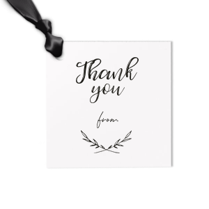 Our beautiful new Letterpress Gift Tag will impress loved ones like no other. They have unique graphics with Minimal Branch and your name on it. Surprise everyone, make these moments unforgettable.