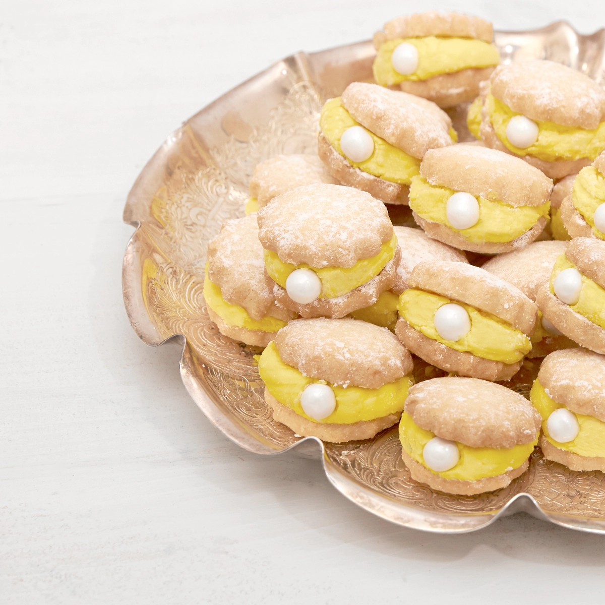 mermaid clam cookies diy