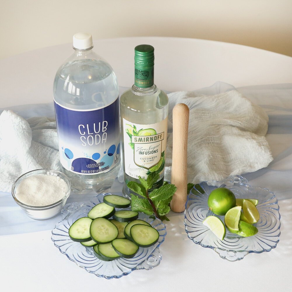 cucumber Mojito ingredients