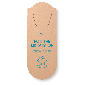 Pastel Pumpkin Baby Bookmark