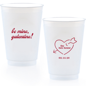 The ever-popular cups, now with new graphics designed just for you. This Be Mine, Galentine Cup set would be a great final touch on your party this time. Bring joy, surprise everyone! 