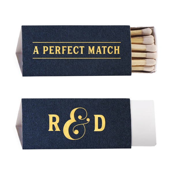 A Perfect Match Initials Match