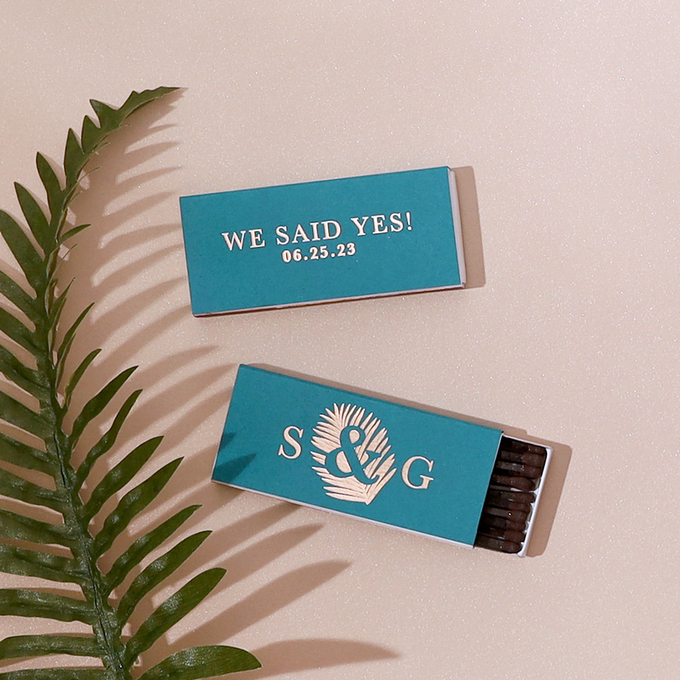 We Said Yes Leaf Ampersand Match