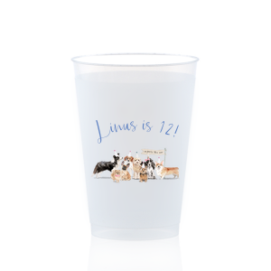 Dog Party This Way Full Color Cup