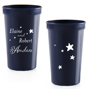 Our custom Silver 16 oz Stadium Cup with Matte White Ink Cup Ink Colors will add that special attention to detail that cannot be overlooked.