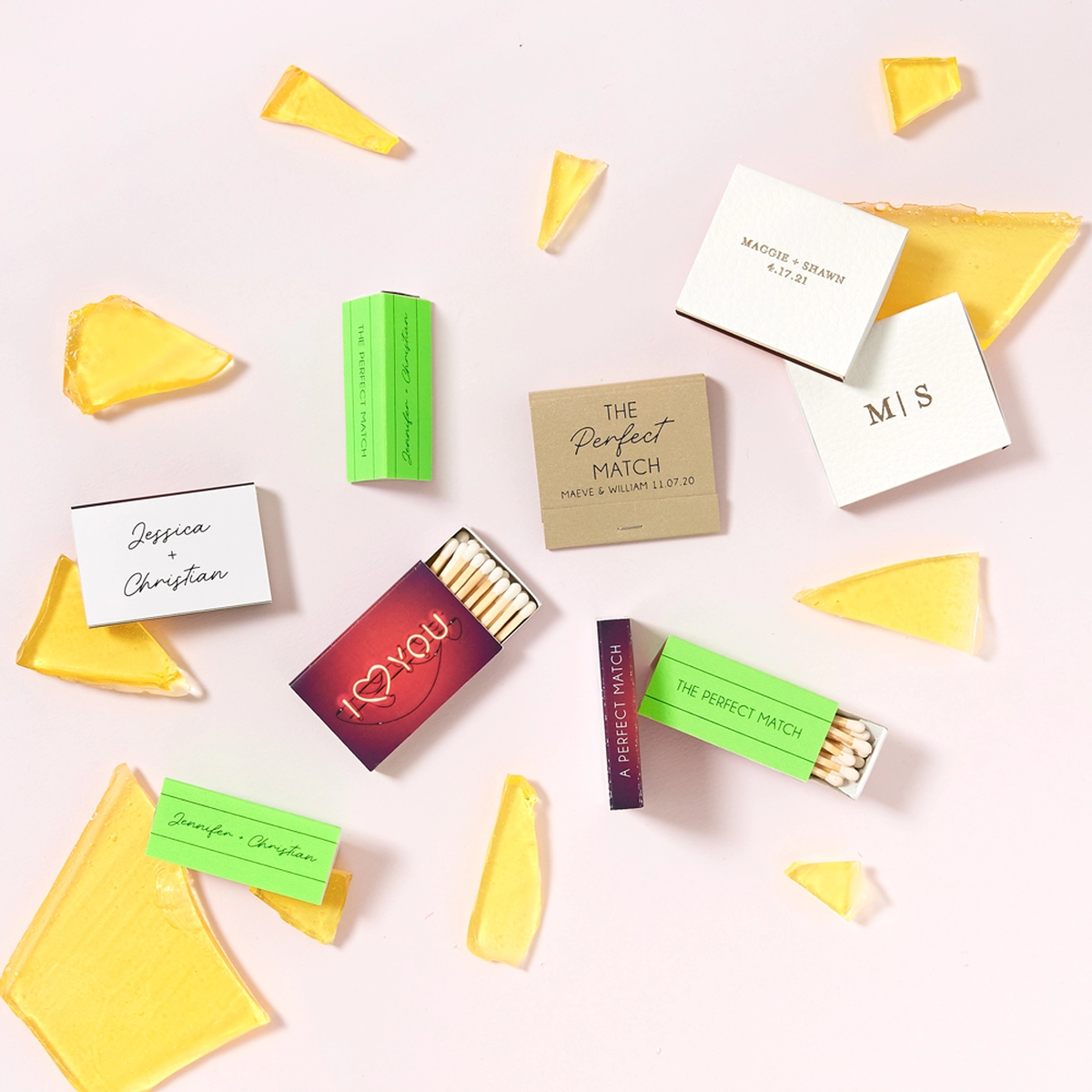 Green House Glow Spring color palette