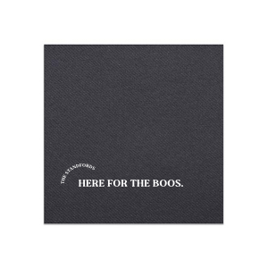 Add some personal flair to your fright night festivities with these personalized napkins! Featuring a playful ghost graphic and your family name, these napkins are a ghoulishly great way to make your guests feel right at home.