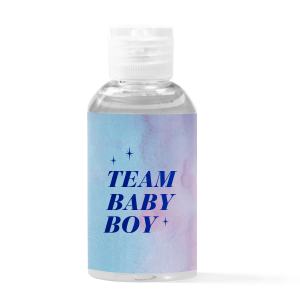 Team Baby Boy Hand Sanitizer Favor