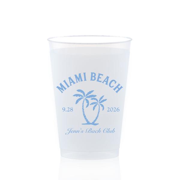 Bachelorette Beach Party Palm Breeze Cup