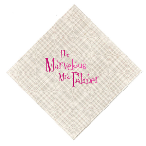 If you are planning a 50's themed birthday party or bachelorette, this napkin is an affordable way to bring home the theme!