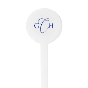Our custom Rectangle Stir Stick with Shiny Royal Blue Foil can be customized to complement every last detail of your party.