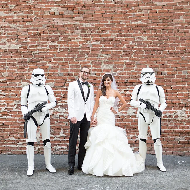 Star Wars themed wedding