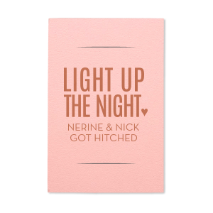 Our personalized Poptone Ballet Pink Small Sparkler Sleeve with Satin Copper Penny Foil Color couldn't be more perfect. It's time to show off your impeccable taste.