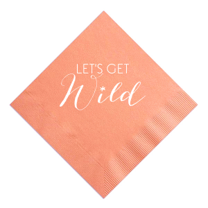 Let's Get Wild Napkin