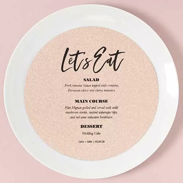 Circle Menu (Foil)