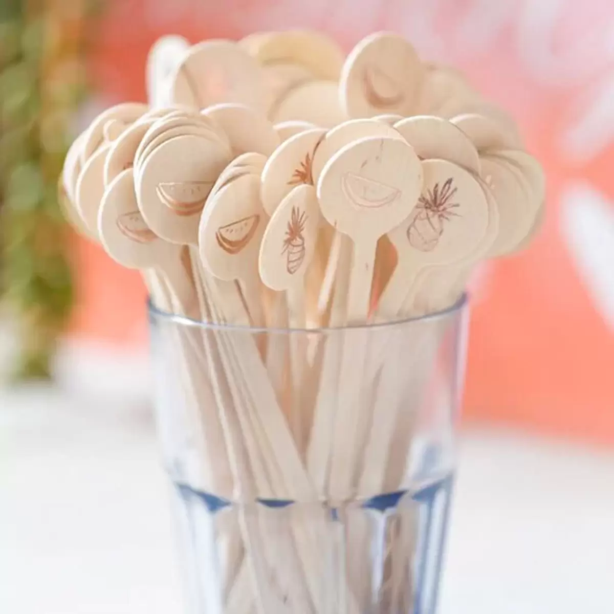 Paper Party 2015 Oh So Beautiful Paper with cute fruit foil stir sticks