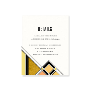 Geometric Deco Details Card