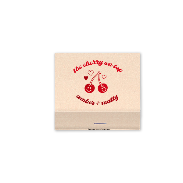 Cherry On Top Matchbook