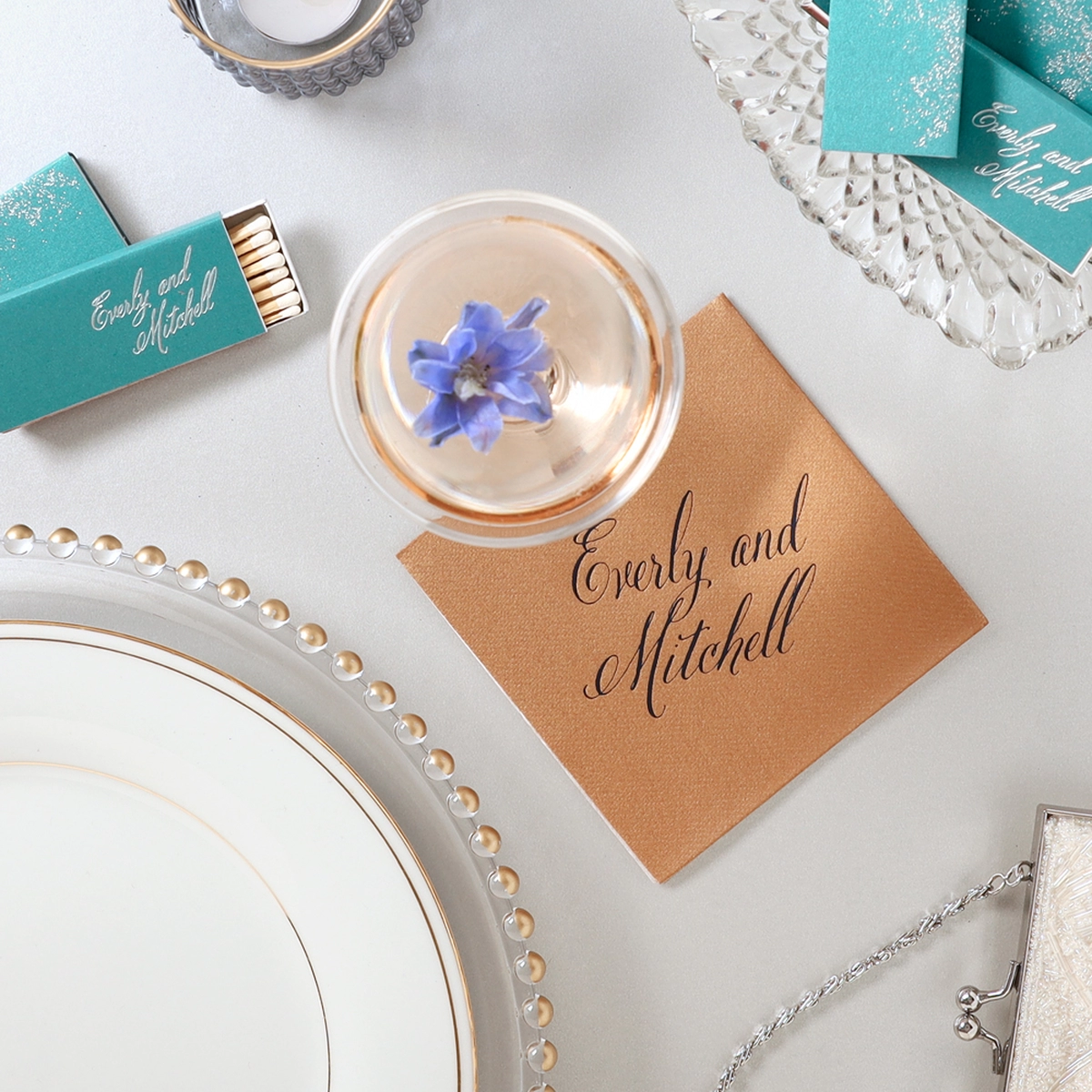 shop the perfectly overboard collection custom cocktail napkin