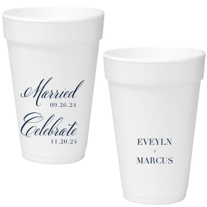 The ever-popular Matte Navy Ink 16 oz Styrofoam Cup with Matte Navy Ink Cup Ink Colors will add that special attention to detail that cannot be overlooked.